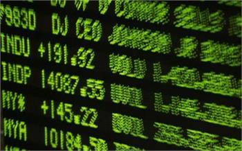 Shares back up in volatile trade