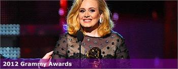 Adele triumphs at Grammys with six wins