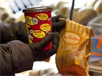 Tim Hortons delivers modest profit