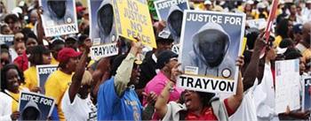 Marchers again demand arrest in Trayvon Martin case