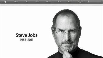 Tributes pour in for Steve Jobs