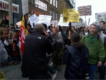 Occupy protesters plan Monday march in Toronto