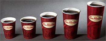 Will Tim Hortons’ upsized cups pay off?