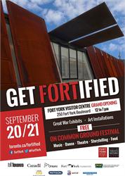 Fort York Visitor Centre Grand Opening Celebrations