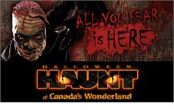 CANADA'S WONDERLAND Holloween