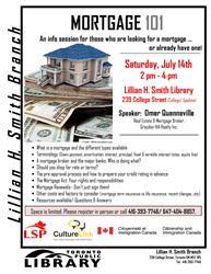 MORTGAGE 101: An info session (Lillian Smith) 