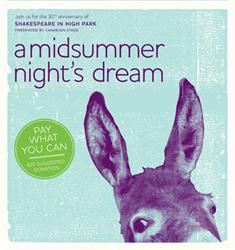 A MIDSUMMER NIGHT’S DREAM Shakespeare in High Park's 30th anniversary - Concert