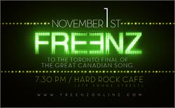 Freenz at The Great Canadian Song TORONTO Final