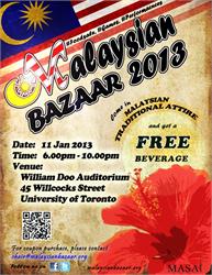 Malaysian Bazaar 2013 