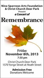 A Concert of Remembrance 