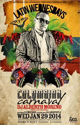 &Co. Latin Wednesdays; Colombian Carnaval with DJ Alberth Moreno