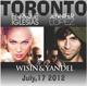 Jennifer Lopez and Enrique Iglesias, Wisin y Yandel Concert in Toronto