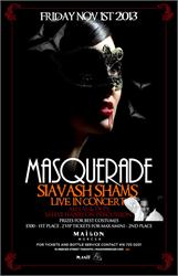 Masquerade Halloween With Siavash Shams