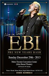 کنسرت بزرگ آقای صدا - ابی - EBI Live in TORONTO (Pre New Years Eve Bash) - Buzzermedia